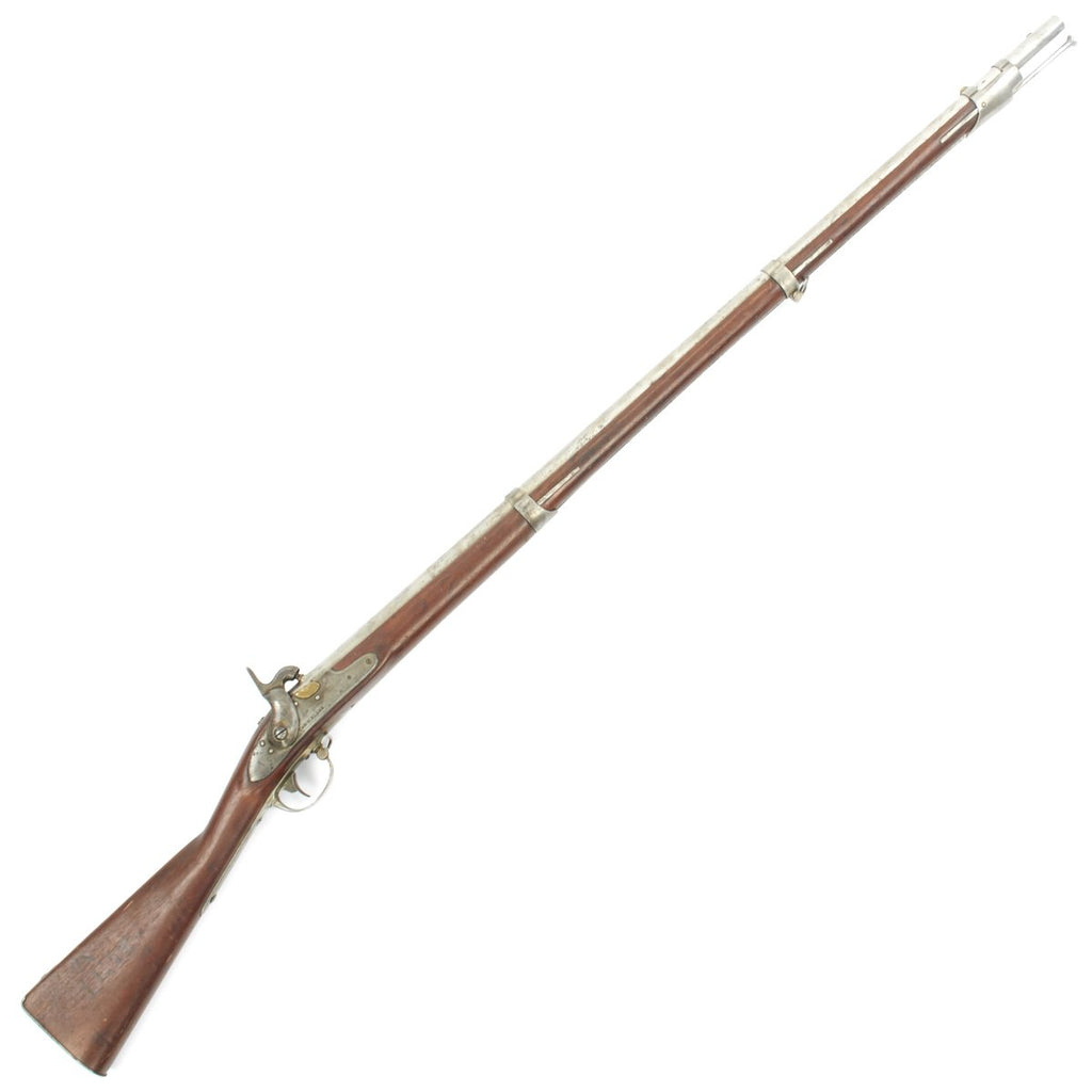 Original U.S. M-1822 Flintlock Musket Converted to Percussion Rifle by P & E.W. Blake - Dated 1827 Original Items