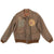 Original U.S. WWII 715th Bomb Squadron Painted A-2 Flight Jacket - 448th Bombardment Group Original Items