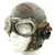 Original British WWII Named RAF Type C Leather Flying Helmet with Mk VIII Goggles Original Items