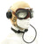 Original British WWII RAF Type E Flying Helmet with Mk VIII Goggles and Throat Microphone Original Items
