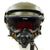 Original British RAF MK 3A Flying Helmet with Visor, Headset, Mic, Oxygen Mask and Carry Case Original Items