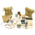 Original U.S. WWII NCO First Aid Medical Kit - Dual Pouch Original Items