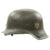Original German WWII M42 Single Decal Army Heer Helmet with KIA Stained Liner - ET66 Original Items