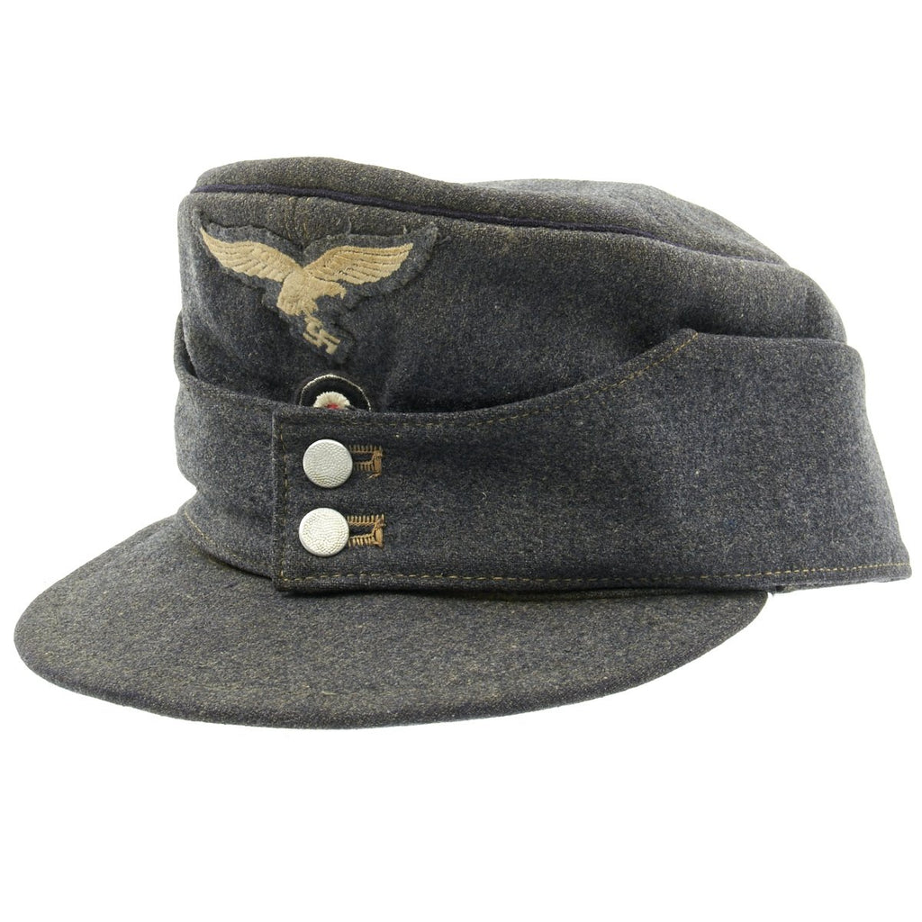 Original German Luftwaffe Engineer Corps M43 Einheitsmütze Wool Field Cap - Size 58 Original Items