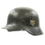 Original German WWII Army Heer M40 Single Decal Steel Helmet - SE62 Original Items