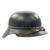 Original German WWII M38 Luftschutz Gladiator Air Defense Helmet with Removed Decal Original Items