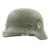 Original German WWII Army Heer M35 Double Decal Steel Helmet - ET64 Original Items