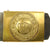 Original Imperial German WWI Prussian M1895 Belt with  Gott Mit Uns Brass Belt Buckle Original Items