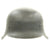 Original German WWII M42 Single Decal Luftwaffe Helmet with Textured Paint - ckl66 Original Items