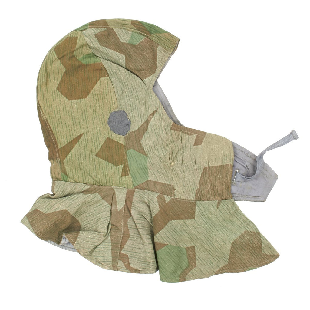 Original German WWII Splinter A Camouflage Pattern Parka Jacket Hood Original Items