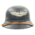 Original German WWII M38 Luftschutz Gladiator Air Defense Helmet in Near-Mint Condition Original Items