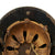 Original German WWII M1934 Fire Police Helmet with Damaged Aluminum Comb - Feuerwehr Helmet Original Items