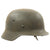 Original German WWII Kriegsmarine Navy M35 Single Decal Named Helmet - Marked SE66 Original Items
