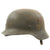 Original German WWII Kriegsmarine Navy M35 Single Decal Named Helmet - Marked SE66 Original Items