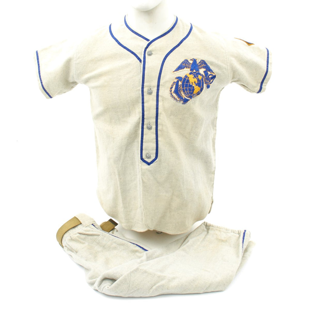 Original Korean War USMC Marine Corps Baseball Uniform Original Items