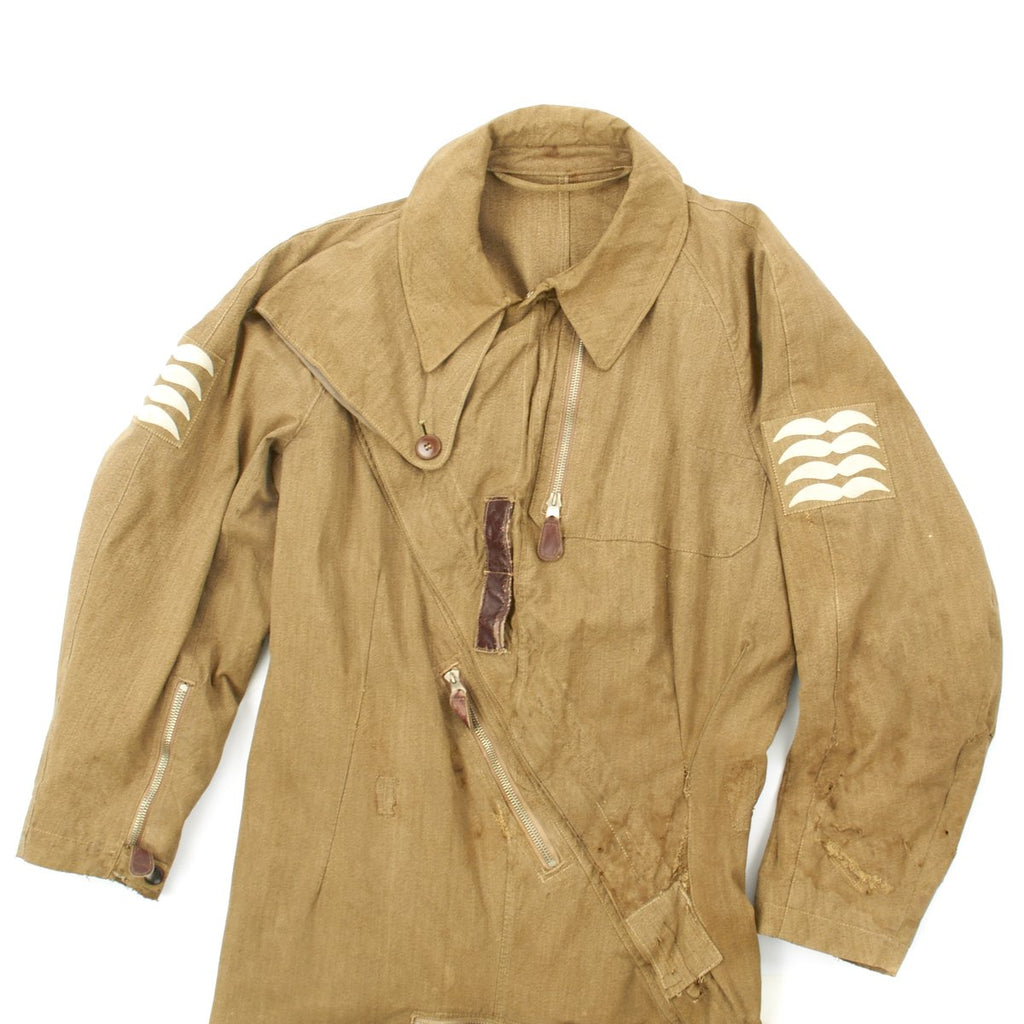 Original German WWII Luftwaffe Summer Flying Suit Oberfeldwebel - Fliegerschutzanzug für Sommer Original Items