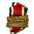 Original British WWII Royal Sussex Regiment Insignia and Medal Collection Original Items