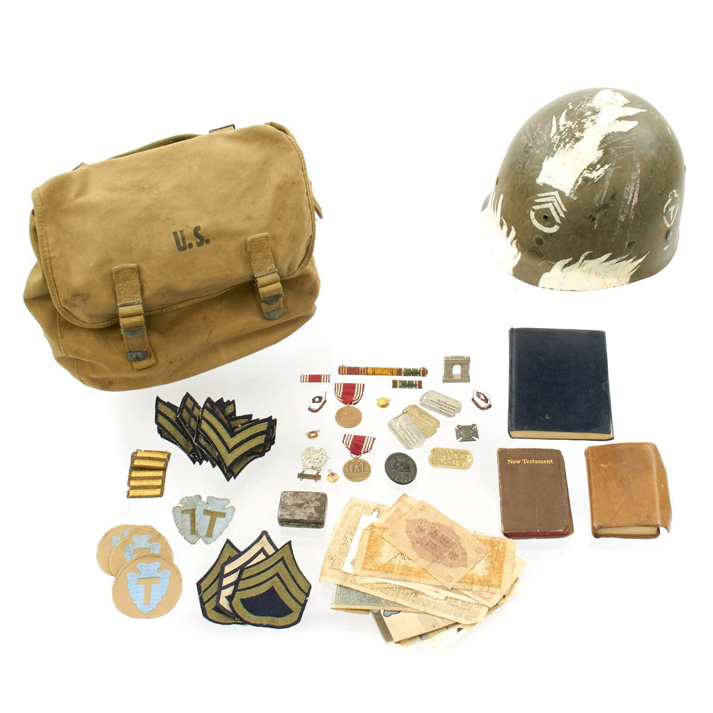 Original U.S. WWII 36th Infantry Division Grouping - William Swafford Original Items