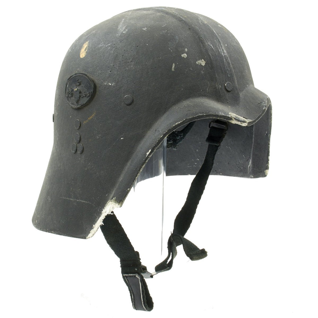 Original Iraqi Fedayeen Helmet with Liner and Chinstrap - Operation Iraqi Freedom Bring Back Original Items