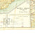 Original U.S. WWII Silk Escape Map of Western Europe 43/C 43/D with Service Wear and Markings Original Items