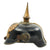 Original WWI Imperial German Prussian Infantry Officer Model 1897 Pickelhaube Leather Helmet Original Items