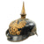 Original WWI Imperial German Prussian Infantry Officer Model 1897 Pickelhaube Leather Helmet Original Items