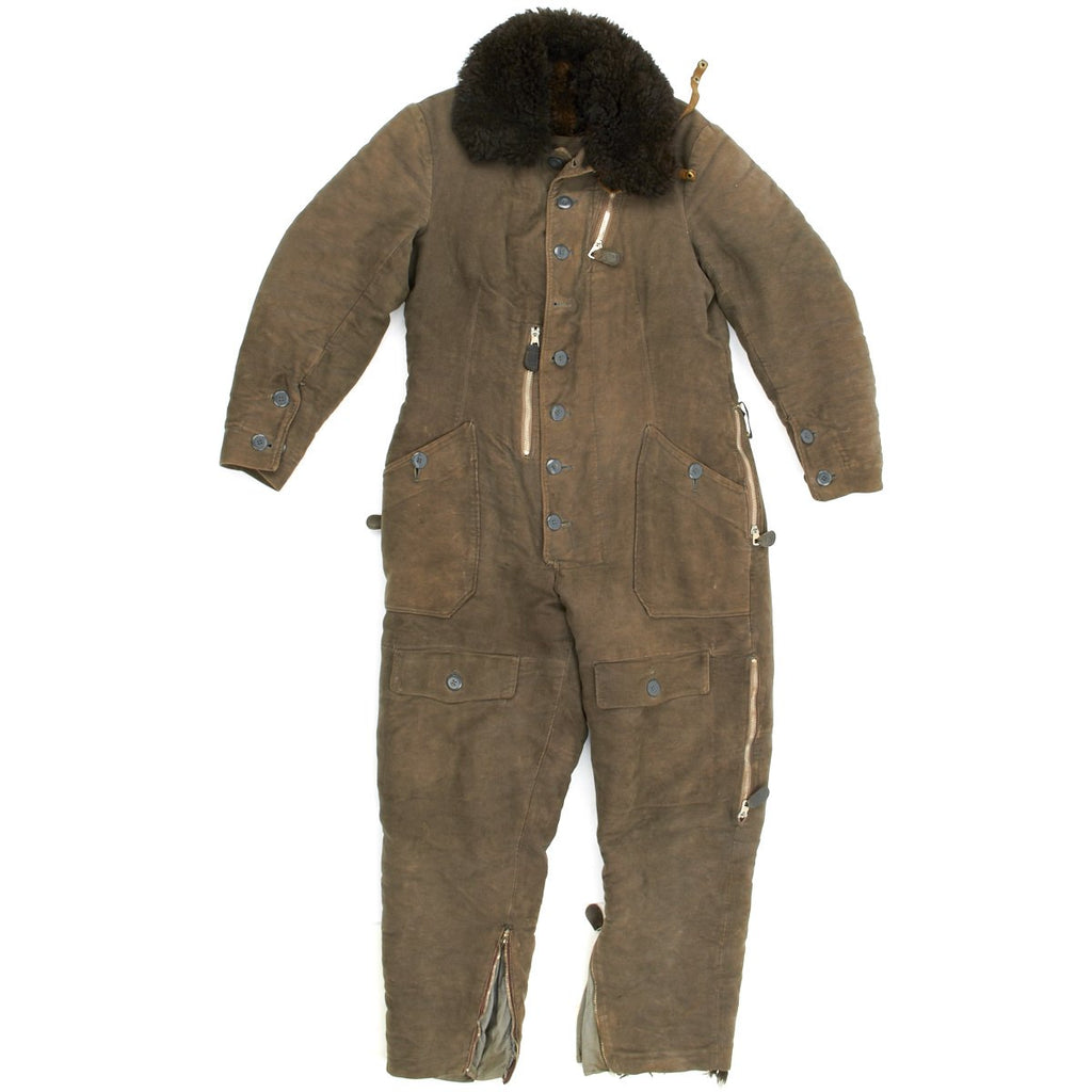 Original German WWII Luftwaffe KW 1/33 Protective Winter Flying Suit - Fliegerschutzanzug für Winter Original Items