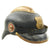 Original German WWI Leather Fire Brigade Helmet by Gustav Rannenberg of Hannover Original Items