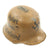 Original German WWI M16 Helmet Donation Bank for The Thrid Reich Original Items