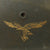 Original German WWII M42 Single Decal Luftwaffe Helmet with Textured Paint and Dome Stamp - NS62 Original Items