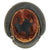 Original German WWII M42 Single Decal Luftwaffe Helmet with Textured Paint and Dome Stamp - NS62 Original Items