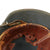 Original German WWII M42 Single Decal Luftwaffe Helmet with Textured Paint and Dome Stamp - NS62 Original Items