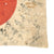 Original Japanese WWII Hand Painted Cloth Good Luck Flag - USGI Battlefield Pickup Bring Back (31" x 27") Original Items