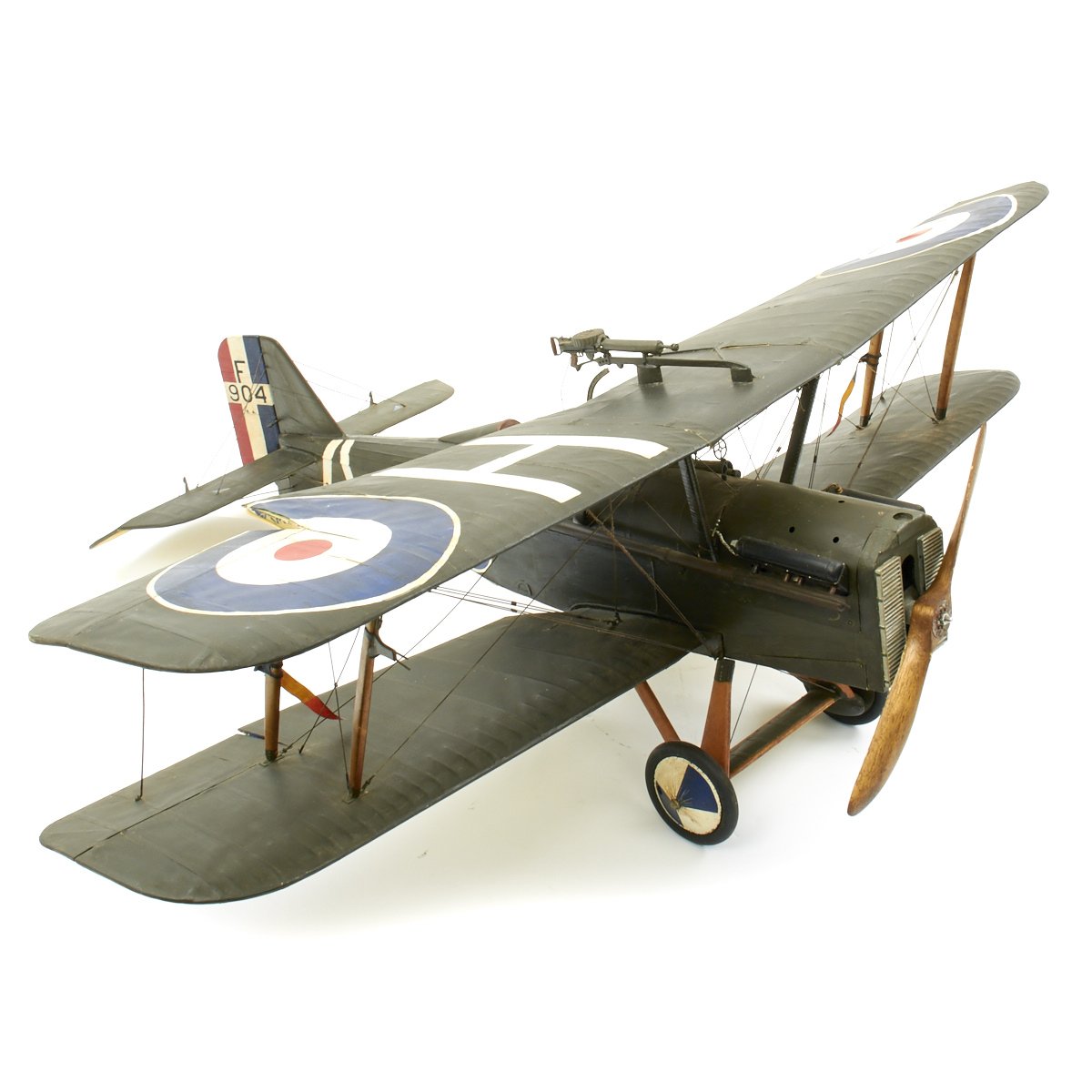Original British WWI Royal Aircraft SE5 Large Scale Model Plane