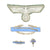Original U.S. WWII 513th PIR Airborne Stalag Luft POW Named Grouping Original Items