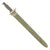 Original U.S. WWII M1942 Garand 16 inch Bayonet by Union Fork & Hoe with M3 Scabbard - dated 1942 Original Items