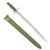 Original U.S. WWII M1942 Garand 16 inch Bayonet by Union Fork & Hoe with M3 Scabbard - dated 1942 Original Items