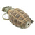 Original U.S. WWII MkII De-Militarized Pineapple Grenade Original Items