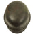 Original German WWII M42 Single Decal Army Heer Helmet Shell with Liner Band & Dome Stamp - ET64 Original Items