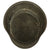 Original German WWII M42 Single Decal Army Heer Helmet Shell with Liner Band & Dome Stamp - ET64 Original Items