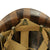 Original U.S. WWII 1944 M1 McCord Front Seam Swivel Bale Helmet with Westinghouse Liner and Net Original Items