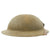 Original U.S. USMC WWI M1917 Doughboy Helmet with Textured Paint and Intact Liner and Chinstrap Original Items