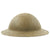 Original U.S. USMC WWI M1917 Doughboy Helmet with Textured Paint and Intact Liner and Chinstrap Original Items