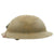Original U.S. USMC WWI M1917 Doughboy Helmet with Textured Paint and Intact Liner and Chinstrap Original Items
