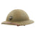Original U.S. USMC WWI M1917 Doughboy Helmet with Textured Paint and Intact Liner and Chinstrap Original Items