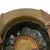 Original U.S. USMC WWI M1917 Doughboy Helmet with Textured Paint and Intact Liner and Chinstrap Original Items
