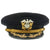 Original U.S. WWII Navy Commander Harold Raymond Gordinier Blue Peaked Visor Cap by Bancroft Original Items