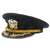 Original U.S. WWII Navy Commander Harold Raymond Gordinier Blue Peaked Visor Cap by Bancroft Original Items