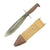 Original U.S. WWI Model 1917 Bolo Knife with Canvas Scabbard by Plumb, St. Louis - Dated 1918 Original Items