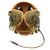 Original U.S. WWII M38 Tanker Helmet by Rawlings with Type R-14 Earphones and Polaroid Goggles Original Items